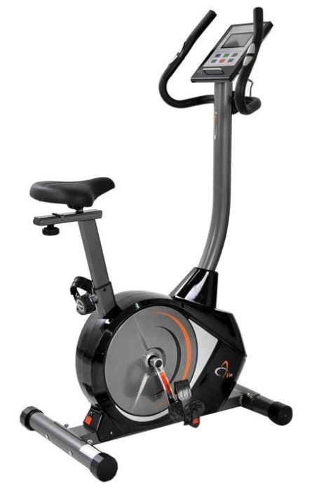 stationary bike that leans