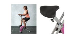 opti exercise bike pink